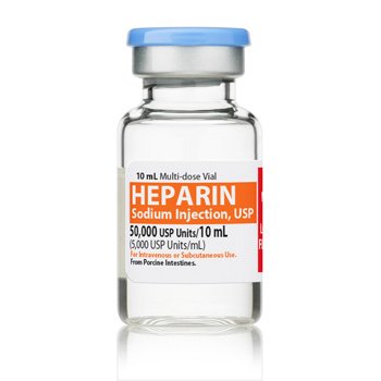 Heparin Sodium 5000 IU/mL Vial