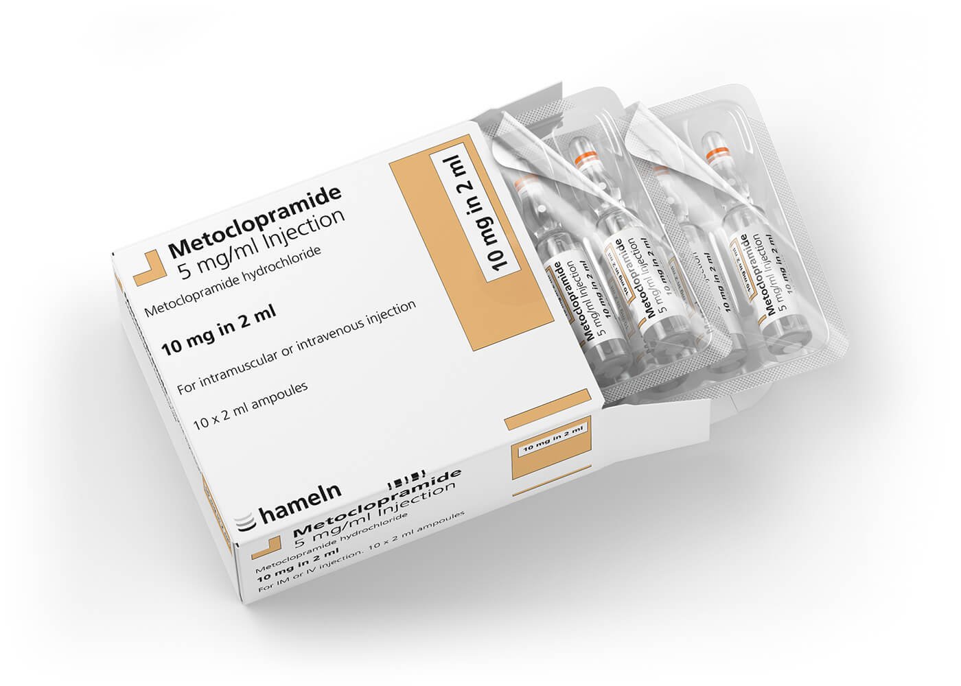 Metoclopramide 10 mg/2 mL Ampoule