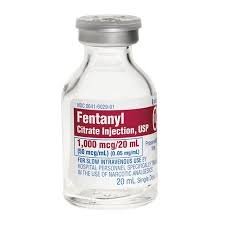 Fentanyl Citrate 0.05 mg/mL Ampoule